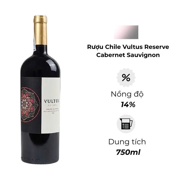 Rượu Vang Chile Vultus Reserve Cabernet Sauvignon