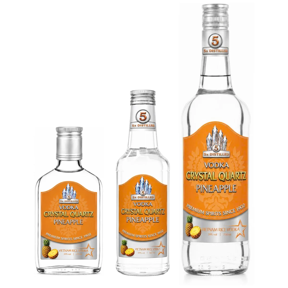 Crystal Quartz Vodka – Dứa