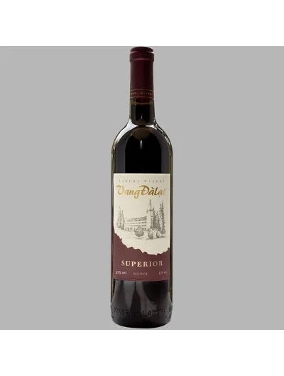 VANG ĐÀ LẠT SUPERIOR RED WINE 750ML