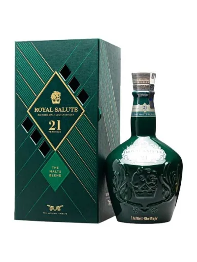 Royal Salute 21 Years Old.