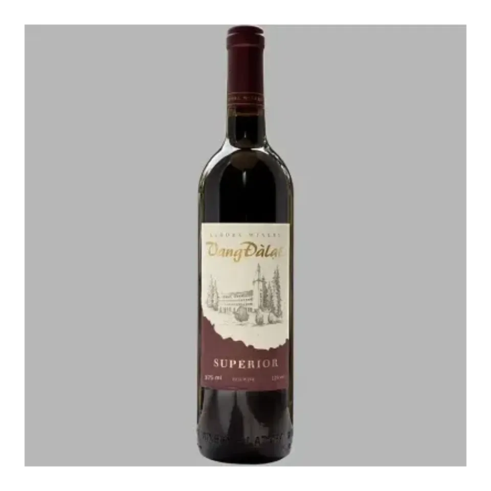 VANG ĐÀ LẠT SUPERIOR RED WINE 750ML