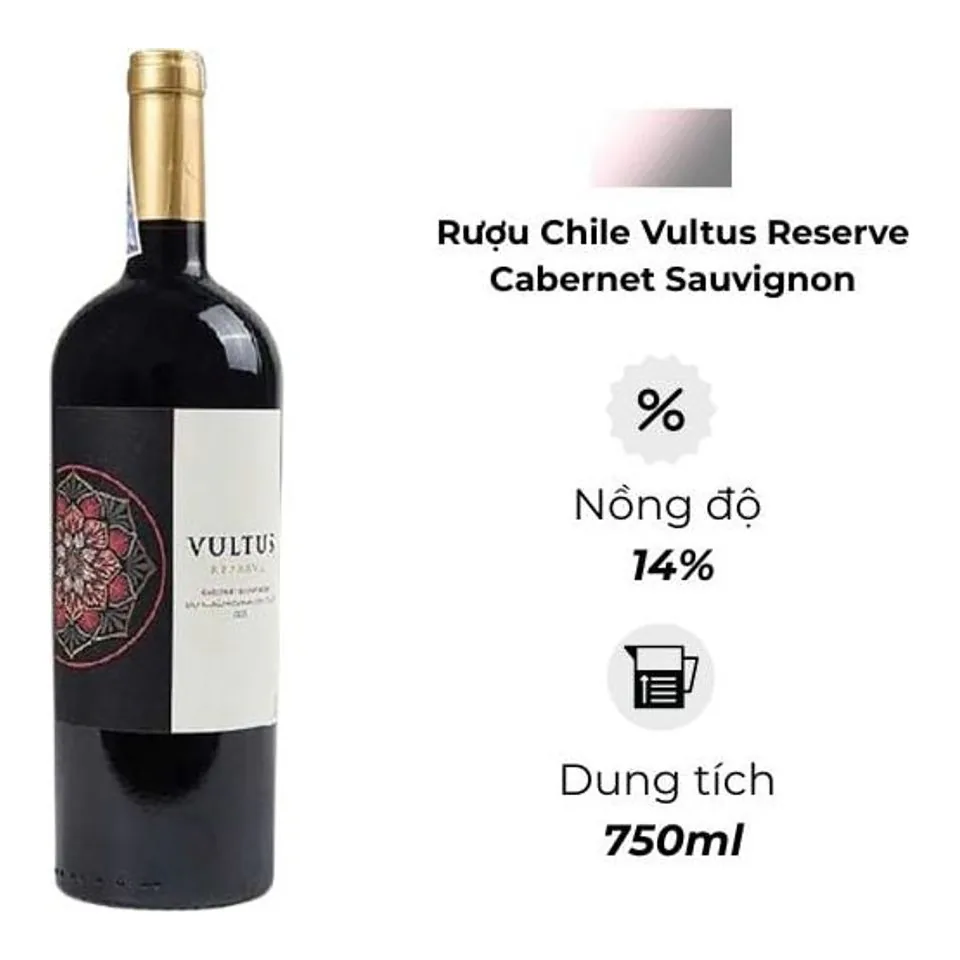 Rượu Vang Chile Vultus Reserve Cabernet Sauvignon