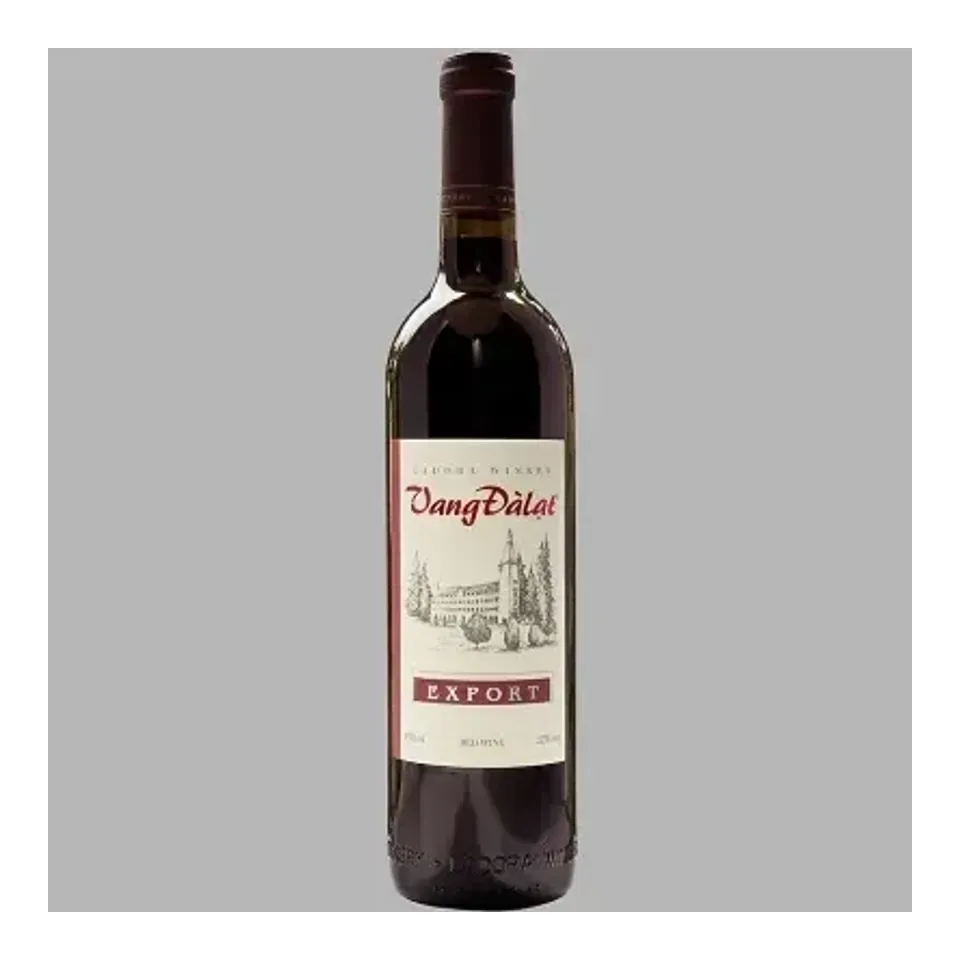 VANG ĐÀ LẠT EXPORT RED&WHITE WINE 750ML